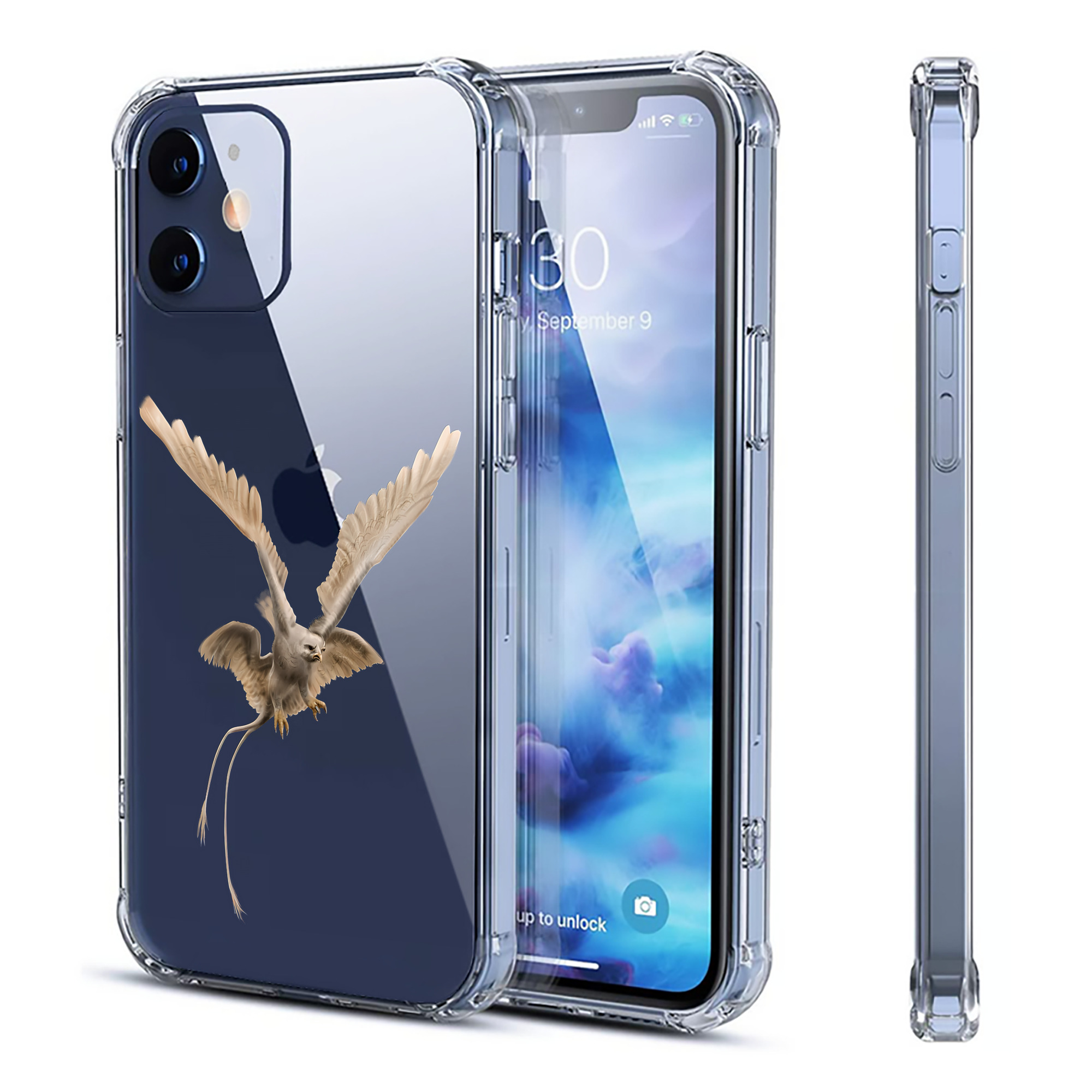 （画像用） Harry Potter ハリー・ポッターシリーズ 【iPhone 12シリーズ対応】透明スマホケース（クリアソフトケース）